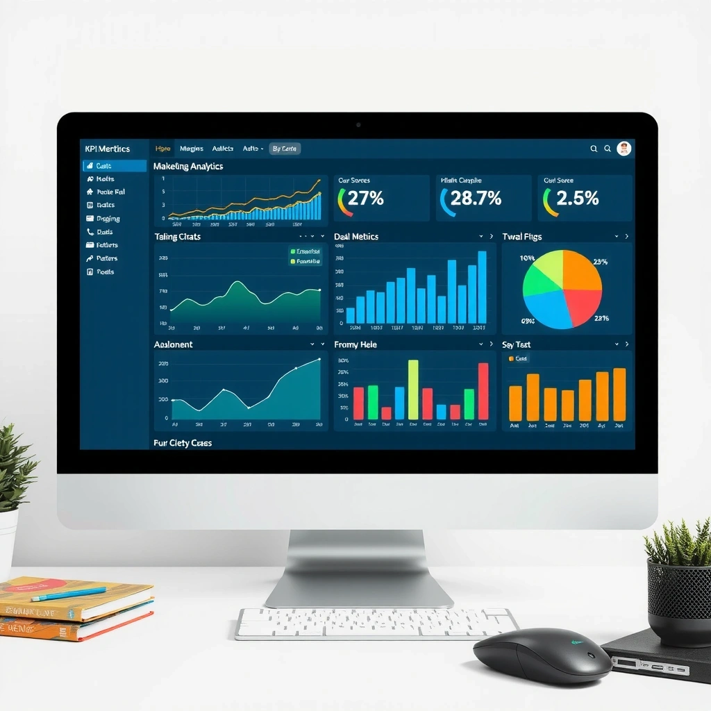 Advanced marketing solutions dashboard